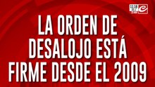 Máxima tensión en operativo que busca desalojar a decenas de familias