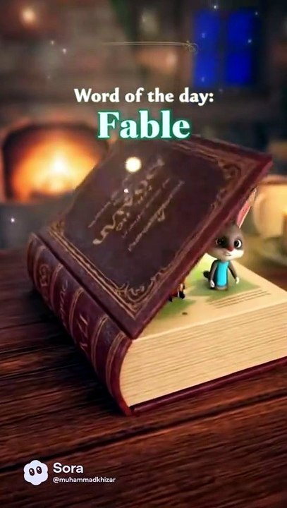 How to Pronounce “Fable” | English Word Meaning & Example