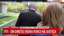 Luís Filipe Vieira dá grande tralho à porta do tribunal após ser absolvido