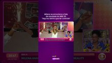 Milena se emociona e fala de saudade do BBB 26: “Aqui eu tenho que ter controle” #shorts