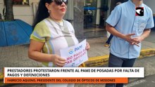 Prestadores y trabajadores protestaron frente al PAMI por falta de pagos y definiciones