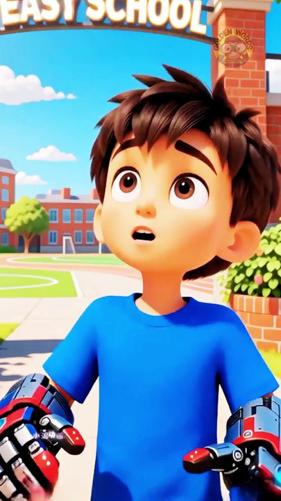 Teacher Gets Angry at Boy with Robot Arms 🤖 | Emotional School Story | Kids Animated Short