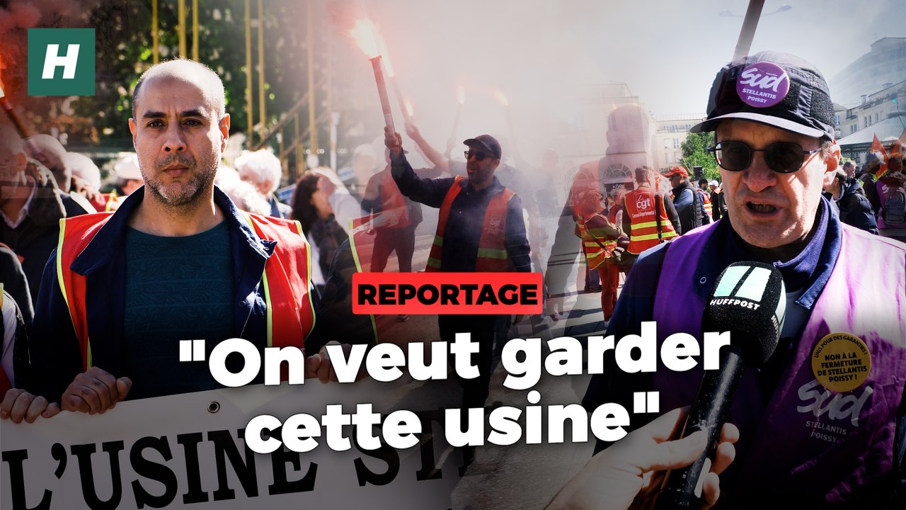À Poissy, la colère contre Stellantis, accusé d'avoir "mené l'industrie à la poubelle"