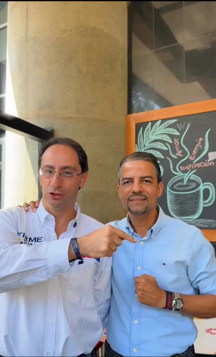 El candidato vicepresidencial José Manuel Restrepo y el congresista electo por Creemos, Luis Guillermo Patiño, se unen alrededor de una apuesta común: la educación.