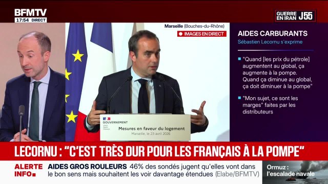Marschall Truchot : Carburants/Lecornu aux Français, “il va falloir tenir” - 23/04