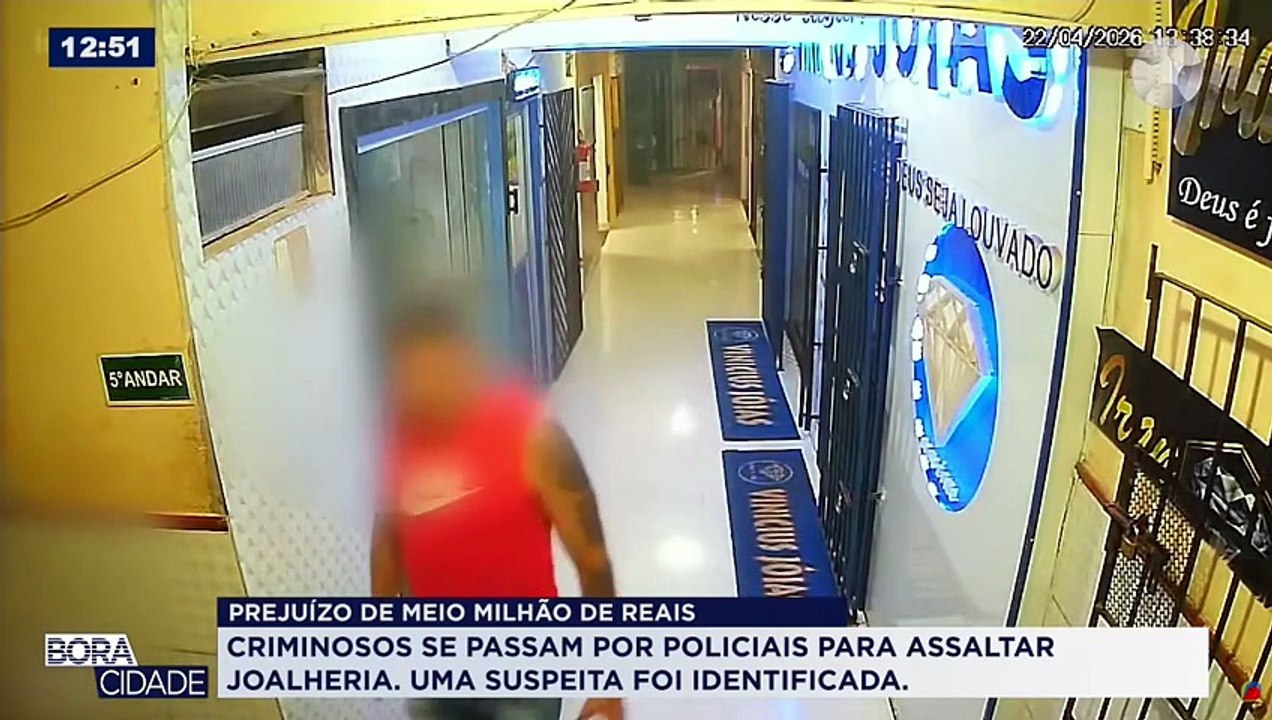 ASSALTO A JOALHERIA NO CENTRO COMERCIAL DE BELÉM