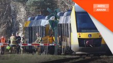 Dua kereta api bertembung di Denmark, empat mangsa cedera parah