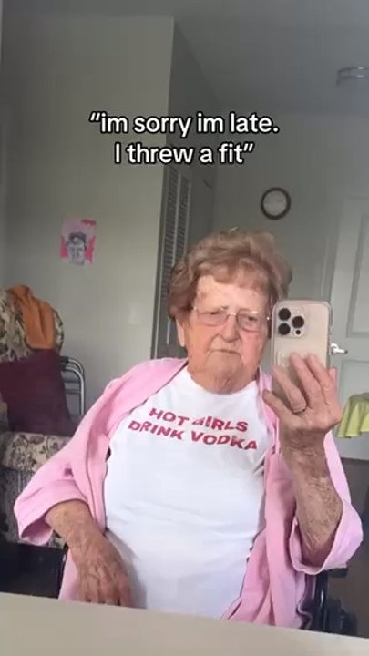 im best dressed at the nursing home as always
