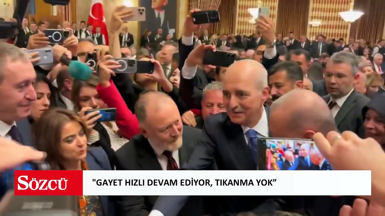 Erdoğan'dan süreç sorusuna yanıt: "Gayet hızlı devam ediyor, tıkanma yok”