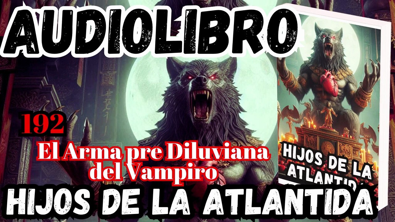 Audiolibro Los Hijos De La Atlántida Capitulo 192 El Arma Prediluviana del Vampiro