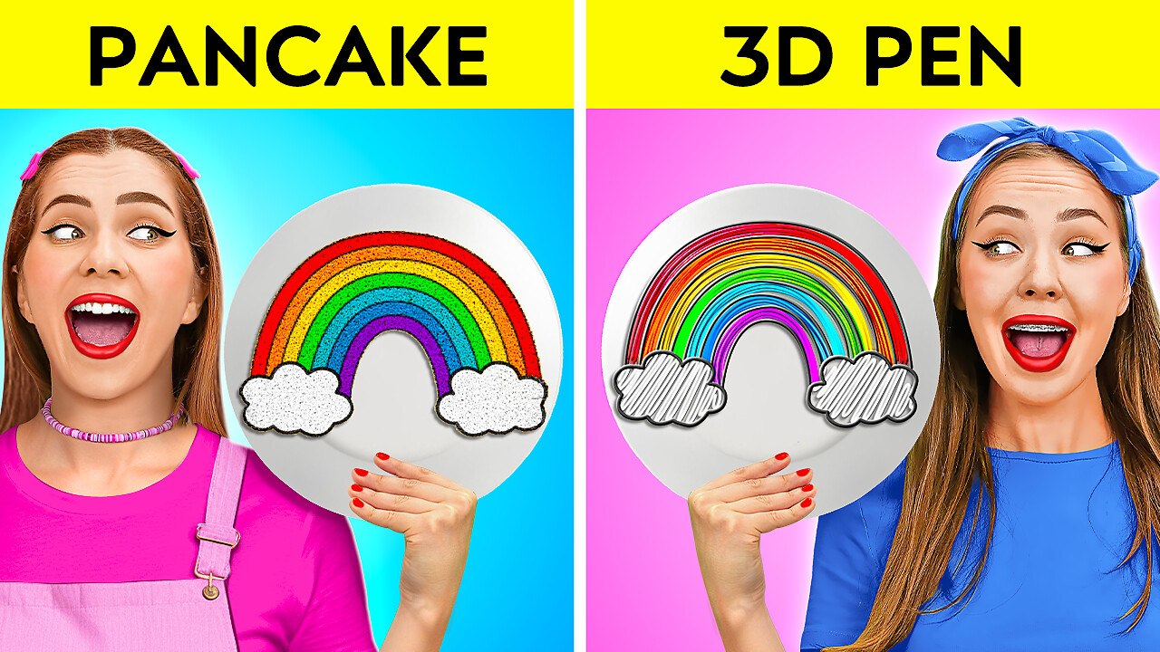3D Pen vs Pancake Art: Who Will Take the $1,000 Prize?