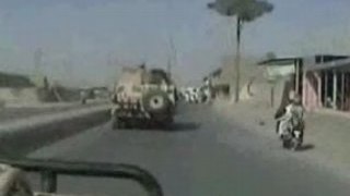 Convoy of Humvees attacked by VB