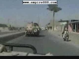 Convoy of Humvees attacked by VB