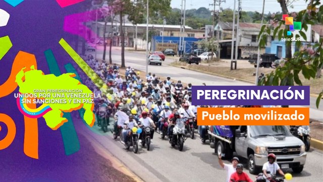 Peregrinación nacional en Venezuela contra sanciones