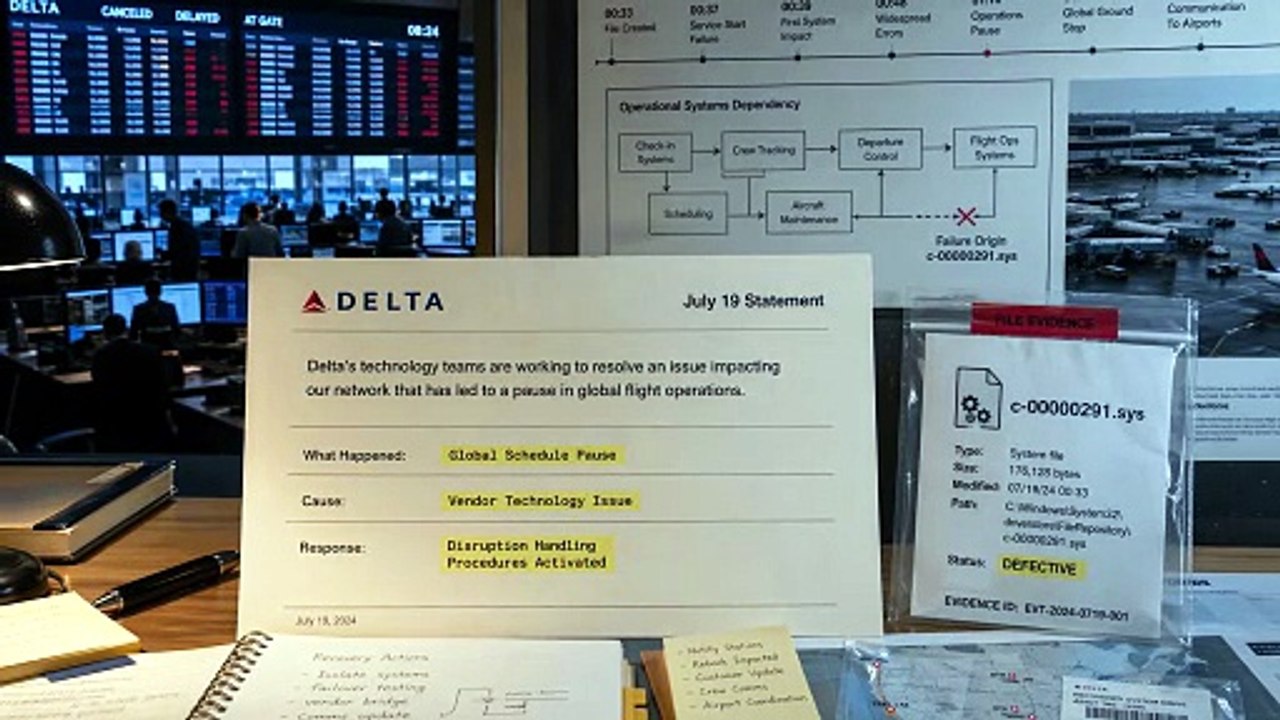 How One CrowdStrike File Disrupted Airlines