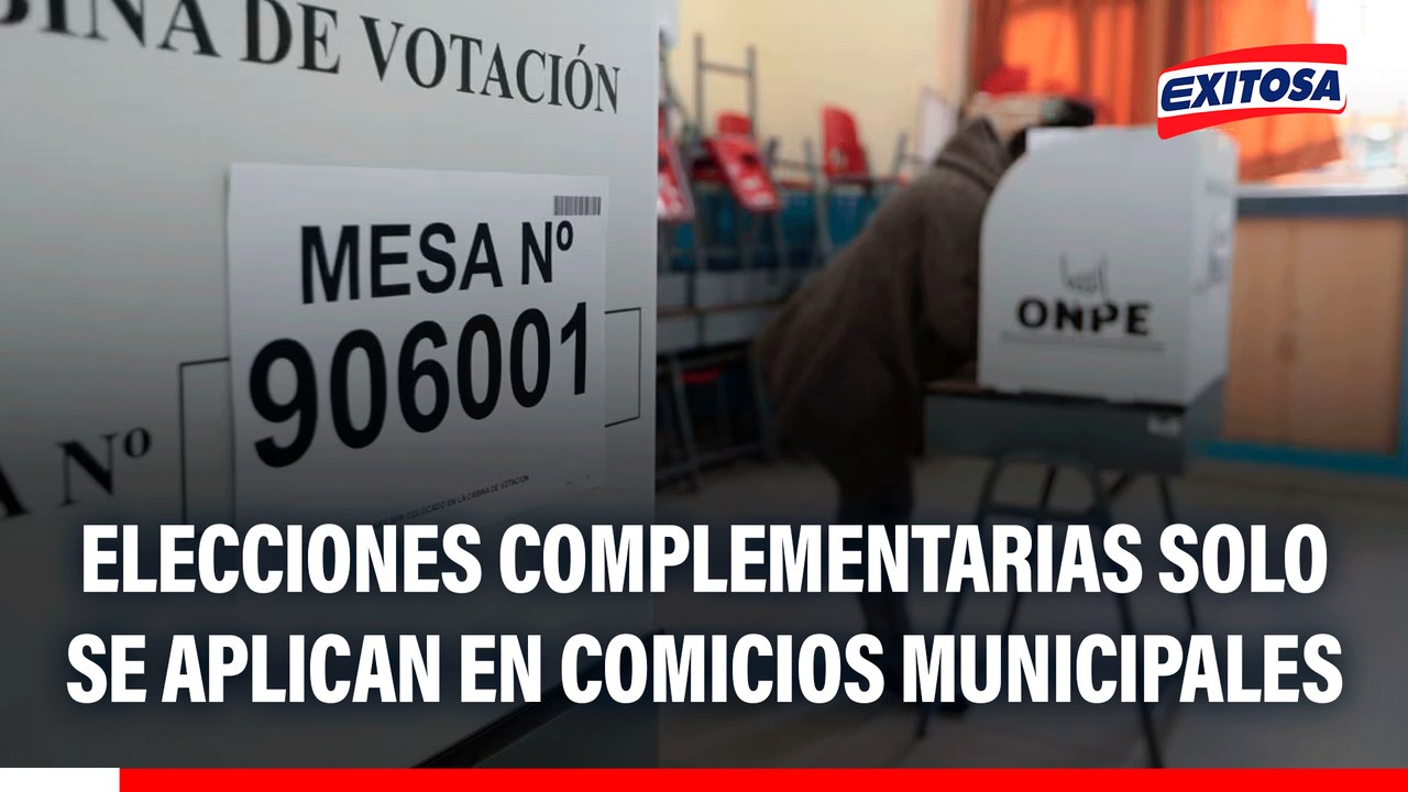 Silvia Guevara: Elecciones complementarias solo se aplican en comicios municipales