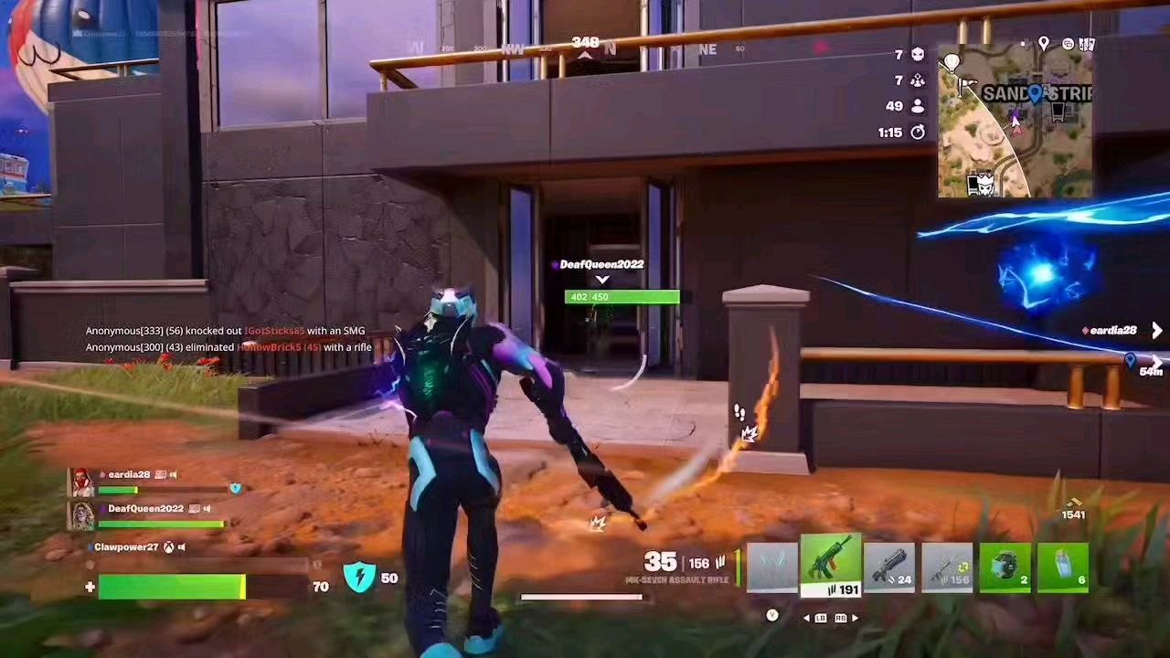 Fortnite of Public sis Harley and my friend eardia28, them bad wars crazy 😤