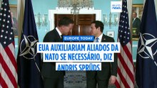 Ministro da Defesa da Letónia "não tem dúvidas" de que os EUA ajudarão os aliados da NATO se necessário