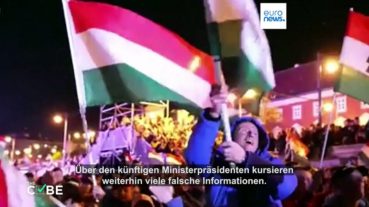 Der Wahlsieg in Ungarn hat die Fake News über Péter Magyar nicht gestoppt
