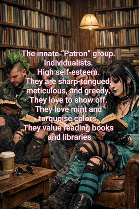 Patron. Innate group that consider themselves smart.