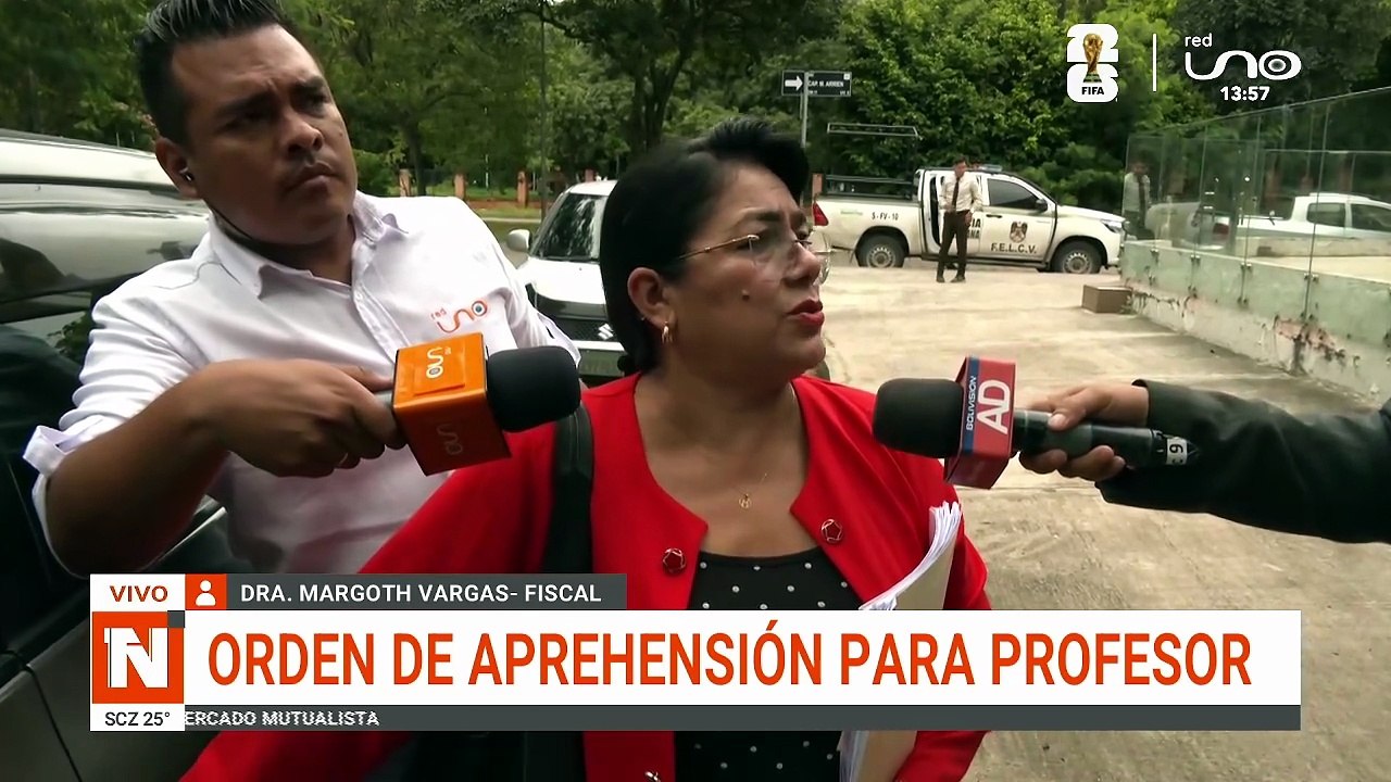 ORDEN DE APREHENSIÓN PARA PROFESOR
