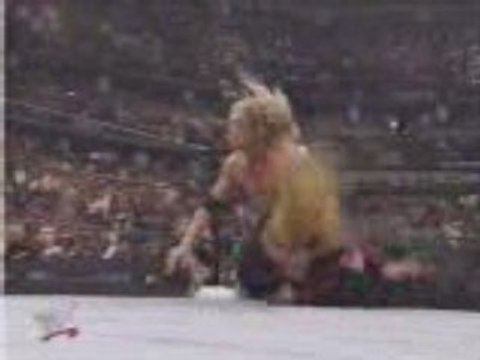 WWE - SummerSlam 2000 - Edge Spears Jeff Hardy In Ladder Mat