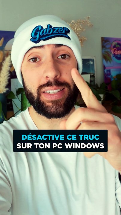 Désactive cette fonctionnalité sur ton PC