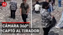 Turista grabó a tirador minutos antes del ataque en Teotihuacan