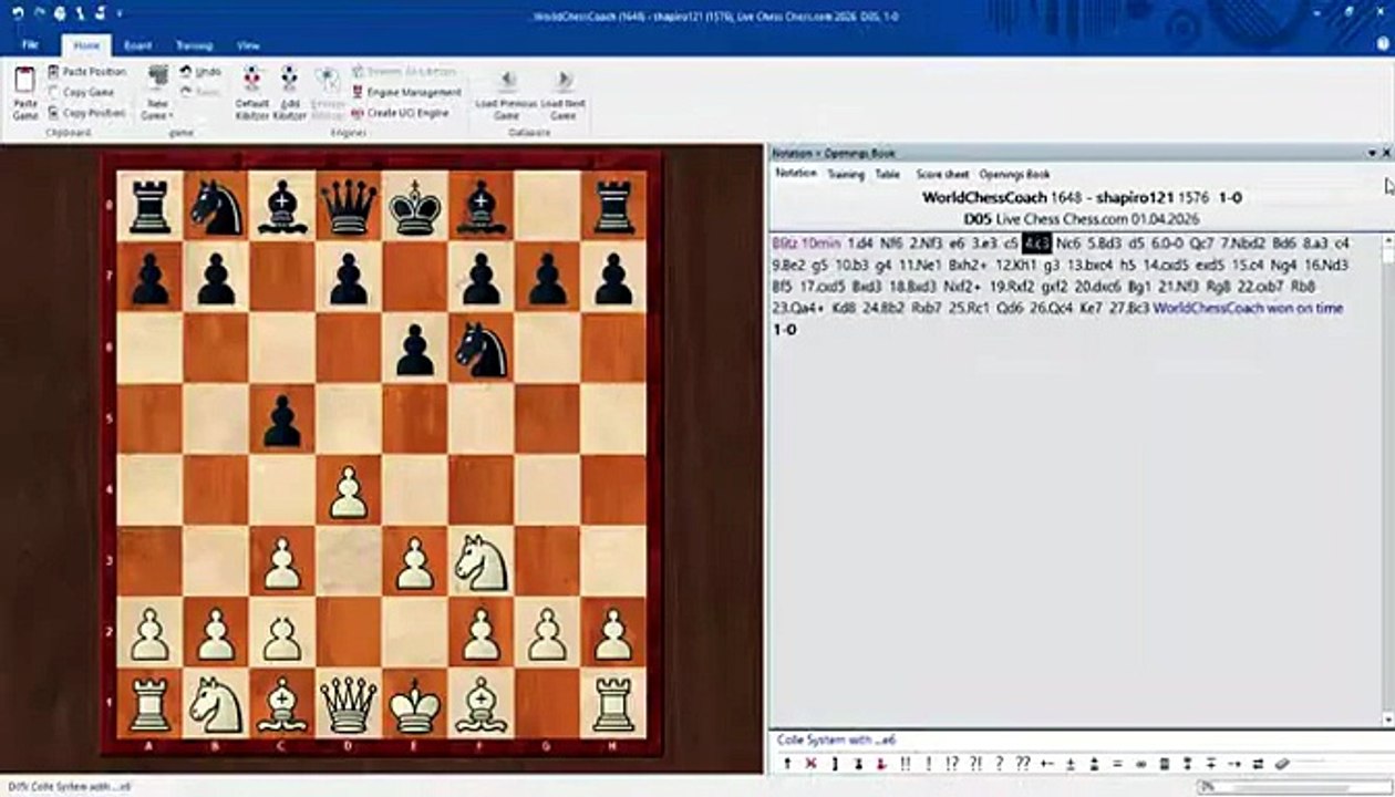 April Chess Games, Part 2