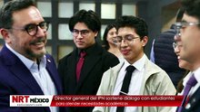 Director general del IPN sostiene diálogo con estudiantes para atender necesidades académicas