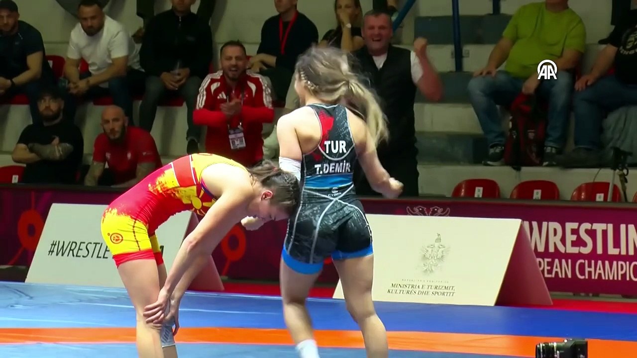 Milli güreşçi Tuba Demir, Avrupa üçüncüsü oldu | Ajansspor | AA
