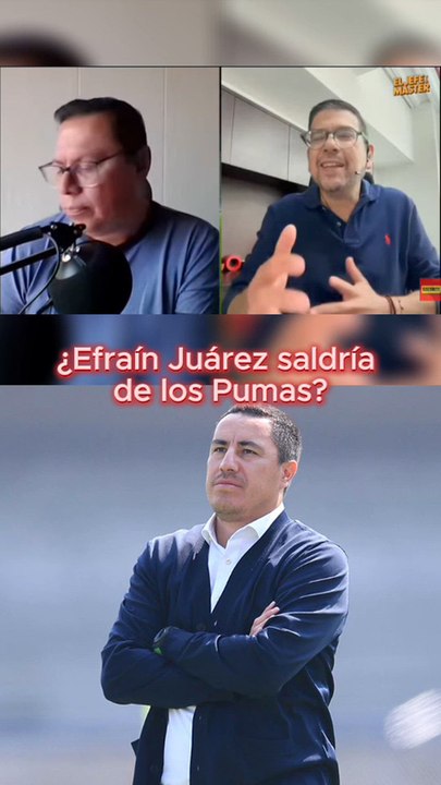 ¿Efraín Juárez podría salir de los Pumas?