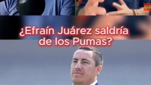 ¿Efraín Juárez podría salir de los Pumas?