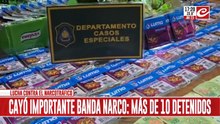 Cayó importante banda narco: hay más de 10 detenidos