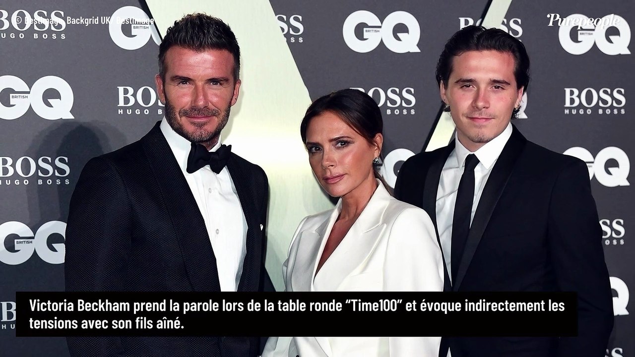 Victoria Beckham fait une mise au point et recadre subtilement son fils Brooklyn Beckham