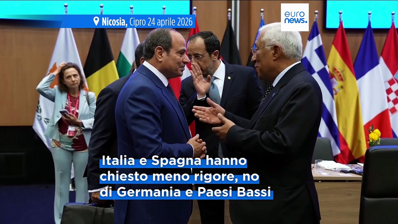 Vertice di Cipro, Ue divisa sulle misure anti-crisi per l'economia: Italia chiede deroghe ai bilanci