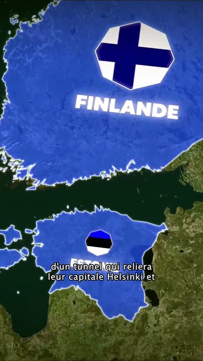 Le tunnel entre la finlande et l'estonie #finlande