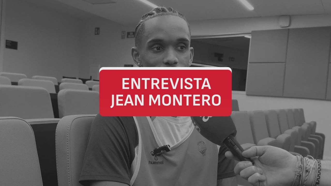 Entrevista a Jean Montero en la previa del Valencia Basket vs. Real Madrid