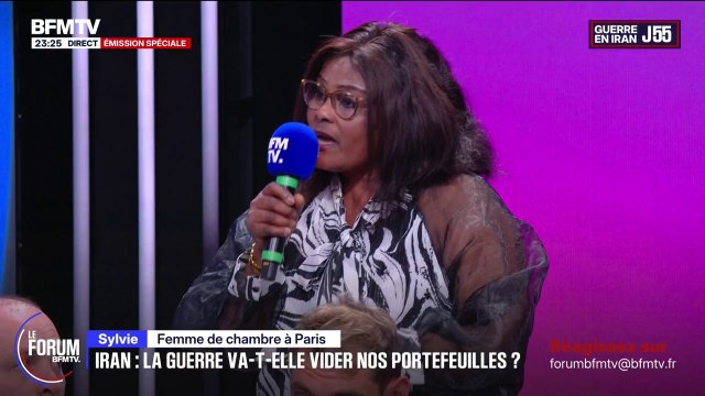 FORUM BFMTV - Prix des carburants: “On travaille grâce aux touristes mais à un moment, plus personne ne va venir”, craint Sylvie, femme de chambre à Paris