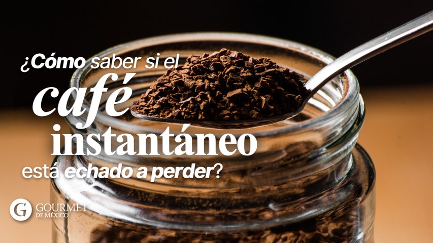 ¿Cómo saber si el café instantáneo esta echado a perder?