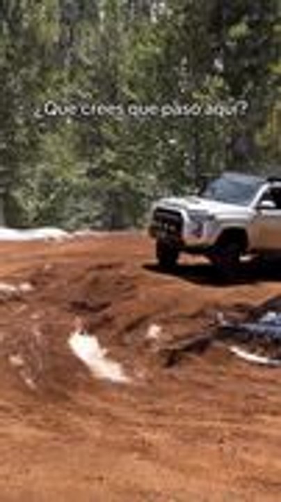 SUV Breaks Down Off-Road
