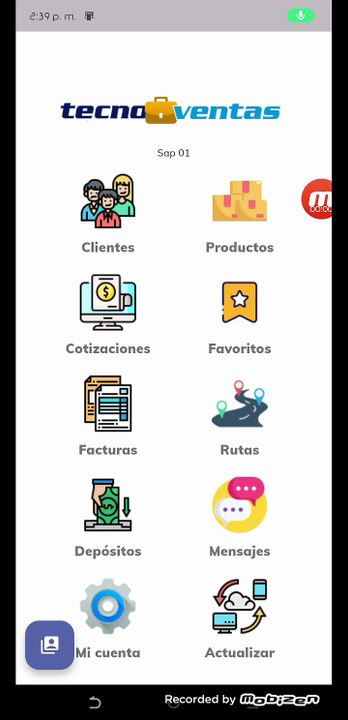 TecnoVentas explicando su uso