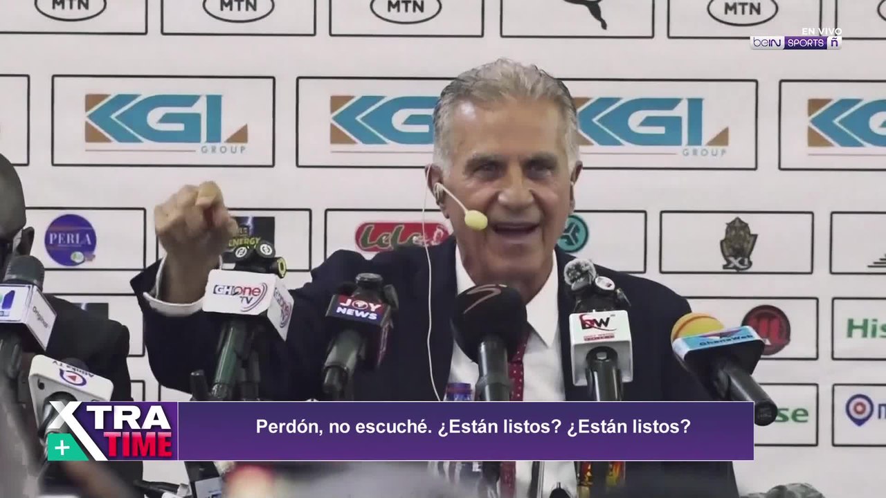 Carlos Queiroz fue recibido por una multitud en Ghana y está listo para el "mayor reto" de su carrera