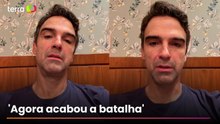 Tadeu Schmidt desabafa sobre cansaço após fim do BBB 26: 'Acabou a batalha'