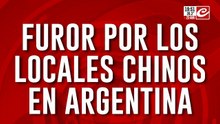 Furor por los locales chinos en Argentina