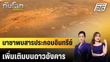 นาซาพบสารประกอบอินทรีย์เพิ่มเติมบนดาวอังคาร |ทันโลก EXPRESS | 24 เม.ย. 69
