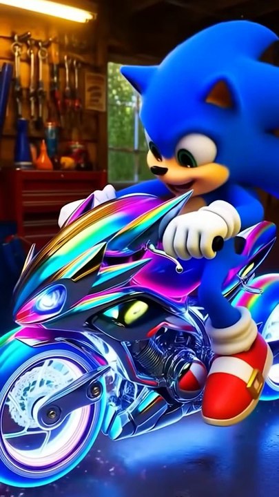 Découvrez le vélo de SONIC : fous rires garantis !