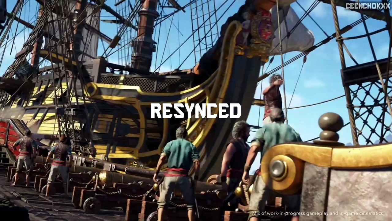 Black Flag Resynced Trailer Reaction 😱 Graphics & Naval Combat Upgrade!