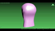 Ponikarovsky: 3DS MAX Practice Polygon Modeling Head Model Video #25 (04-23-2026)