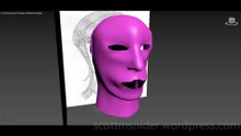 Ponikarovsky: 3DS MAX Practice Polygon Modeling Head Model Video #28 (04-23-2026)